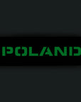 Patch Poland 25x80 Laser Cut