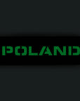 Patch Poland 25x80 Laser Cut