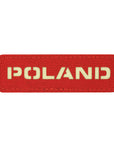 Patch Poland 25x80 Laser Cut