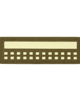 Patch flag 25x80 (mini squares) Laser Cut