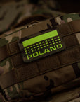 Patch Poland (with flag) 50x80 Laser Cut