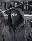 Anatomic Tube Scarf With a Drawstring Polartec