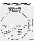 Ecopybook Tactical Sight Reticle Set UA