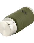 Stainless 750 ml Thermos with folding spoon