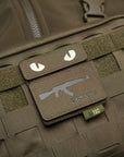 M-Tac Tactical Morale Patches Hook and Loop Display Board Molle 80x85