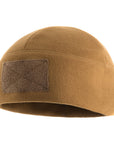 Fleece Tactical Watch Cap Beanie With Patch Panel (270g/m2)