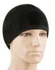 Fleece Tactical Watch Cap Beanie With Patch Panel (270g/m2)