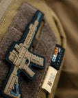 Patch AR-15 3D PVC