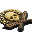 Patch No Knife - No Life 3D PVC