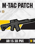 Patch AR-15 3D PVC