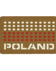Patch Poland (with flag) 50x80 Laser Cut