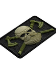 Bearded skull 3d pvc