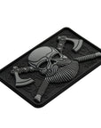 Bearded skull 3d pvc
