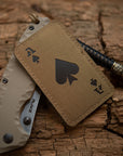 Patch Ace of Spades Laser Cut