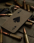 Patch Ace of Spades Laser Cut