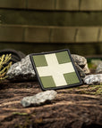 Patch Medic Cross Square PVC