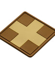 Patch Medic Cross Square PVC