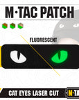 Patch Cat Eyes Laser Cut