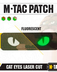 Patch Cat Eyes Laser Cut