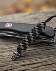 Knife Lanyard Helix Skull