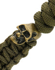Knife Lanyard Loopy Snake Skull