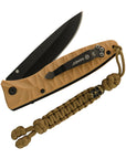 Knife Lanyard Loopy Snake Skull