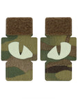 Patch Tiger Eyes Laser Cut (couple)