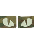 Patch Tiger Eyes Laser Cut (couple)
