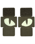 Patch Tiger Eyes Laser Cut (couple)