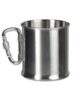 Mug with carabiner
