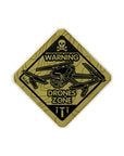 Sticker 3D Drones Zone