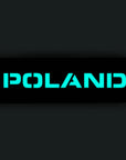 Patch Poland 25x80 Laser Cut