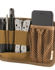 Hook & loop low profile admin panel