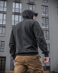 Cotton Raglan Hard Hoodie