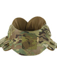 Gorget for ballistic panel inserts for Cuirass QRS