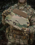 Lower Back Protection for ballistic panel inserts XL for Cuirass QRS