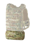 Lower Back Protection for ballistic panel inserts for Cuirass QRS