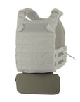Lower Back Protection for ballistic panel inserts for Cuirass QRS