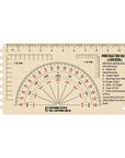 M-Tac Ecopybook Tactical Ruler Protractor NATO "Chicken"