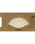 M-Tac Ecopybook Tactical Ruler Protractor NATO "Chicken"
