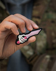 Patch Skeleton Knife PVC