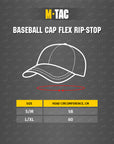 Baseball cap Flex Rip-Stop