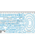Ecopybook Tactical Scout’s Ruler NATO/UA (Blue Border)