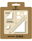Ecopybook Tactical ruler GTA NATO (Blue Border)