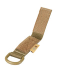 Fastening with D-ring
