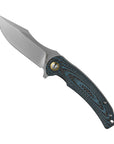 Folding Knife Type 15 Carbon/Blue