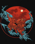 T-Shirt Two Samurai Oversize Cotton Hard