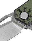 Folding Knife Type 12 Scandinavian Stonewash