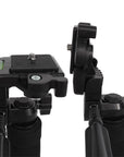 Falcon Eyes Eenbeenstatief + 3 weg kop MP-3 4 Secties 178 cm