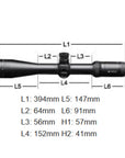 Vortex Viper HS 4-16x50 Richtkijker, Dead-Hold BDC Dradenkruis (MOA)